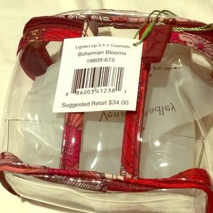 Vera Bradley 3 in 1 travel bottles - NWT